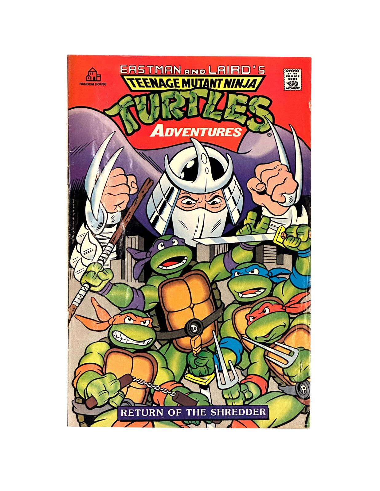 Teenage Mutant Ninja Turtles Adventures Return of the Shredder #1