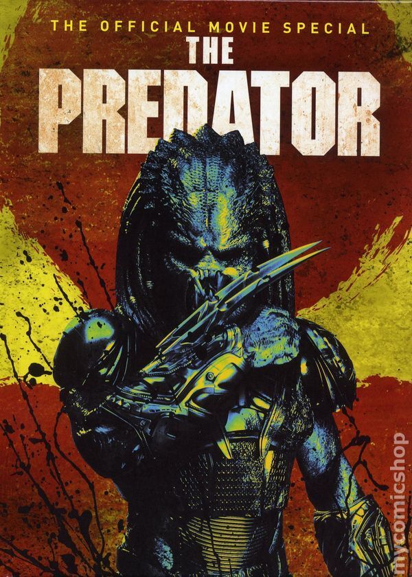 Predator The Official Movie Special HC #1-1ST NM 2018 Stock Image