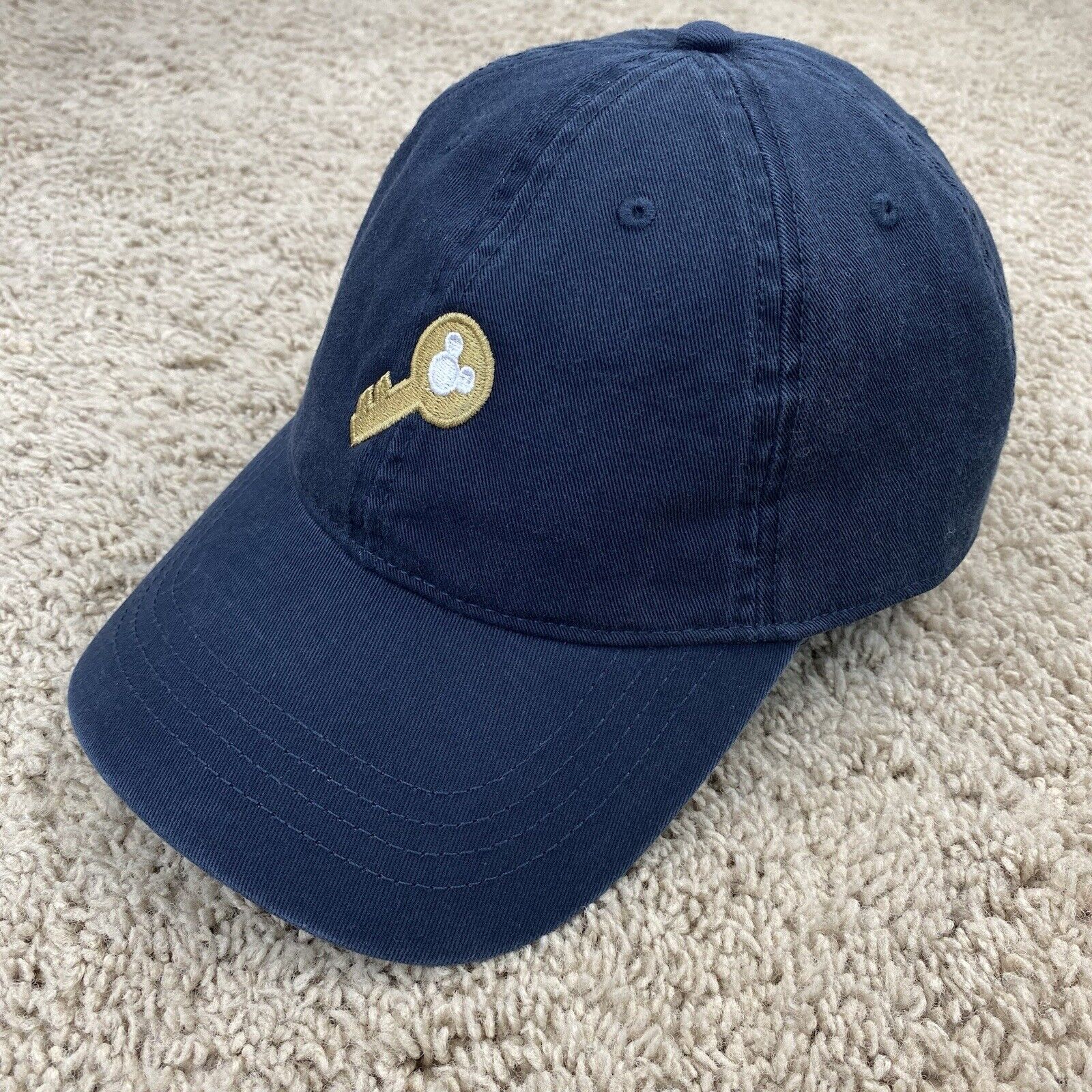 Disney Movie Insider’s Strapback Hat Blue Embroidered Key/Front Logo/Back