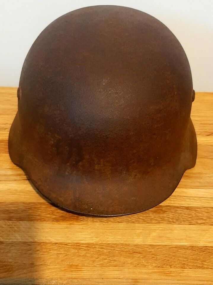 WWI WW2 Austro-Hungarian steel helmet M38 \