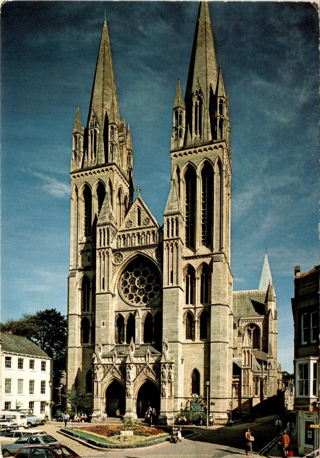 TRURO CATHEDRAL, High Cross, Judges Limited, Hastings, England Postcard