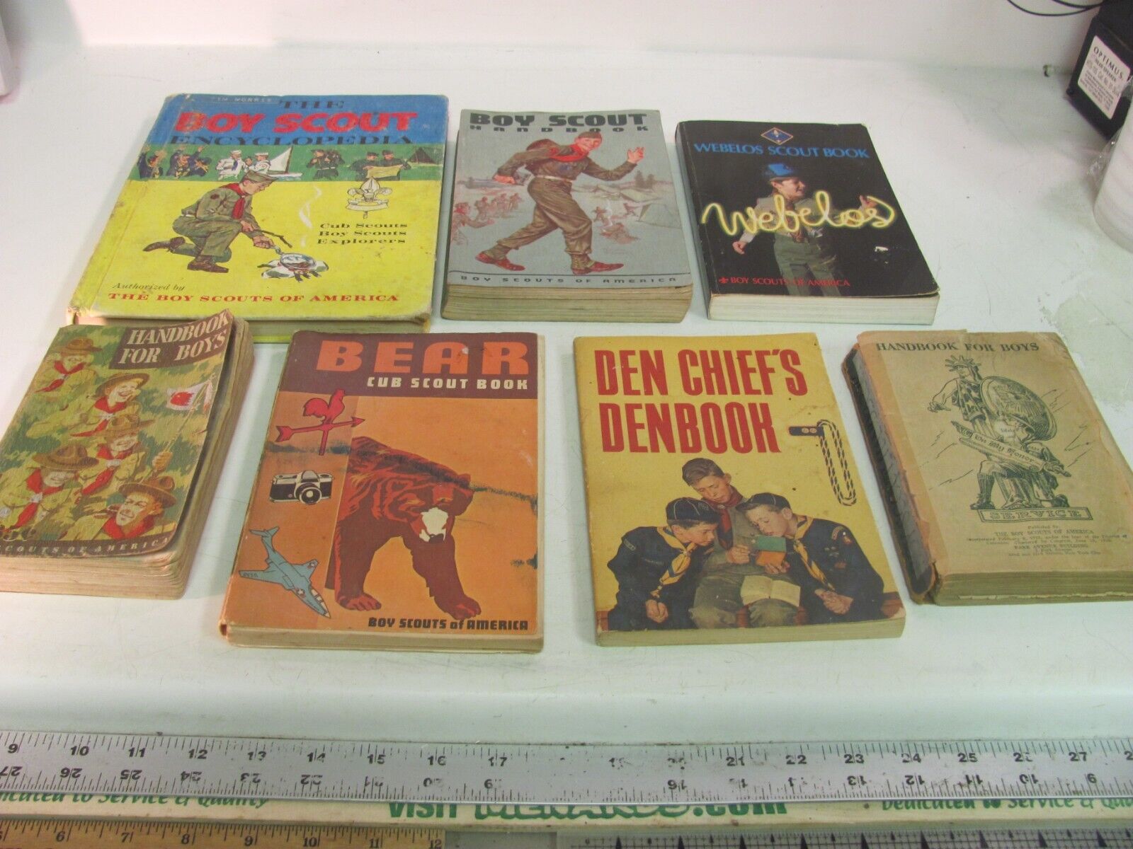 Vintage Boy Scouts of America Book Lot