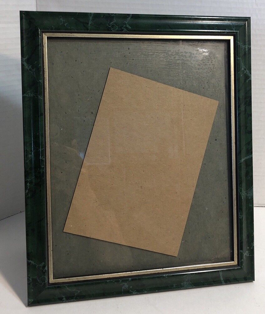 8x10  Vintage Green Marble Designed Picture Photo Frame
