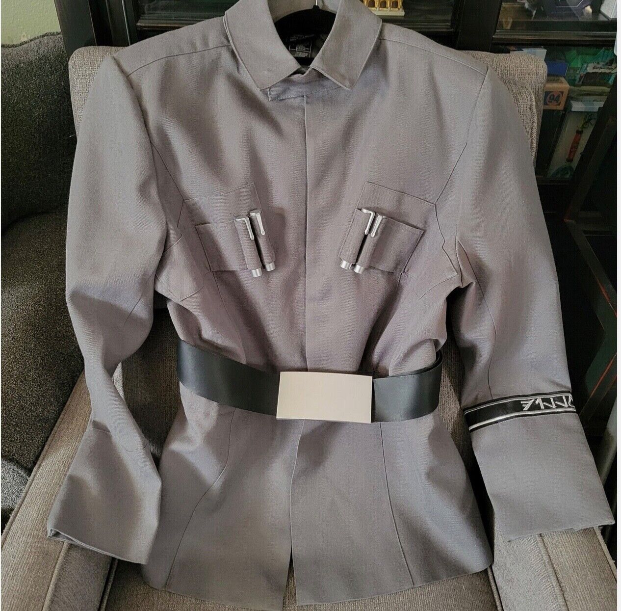 NEW Galaxy’s Edge Uniform Adult XL Gray Imperial First Order Star Wars  Disney