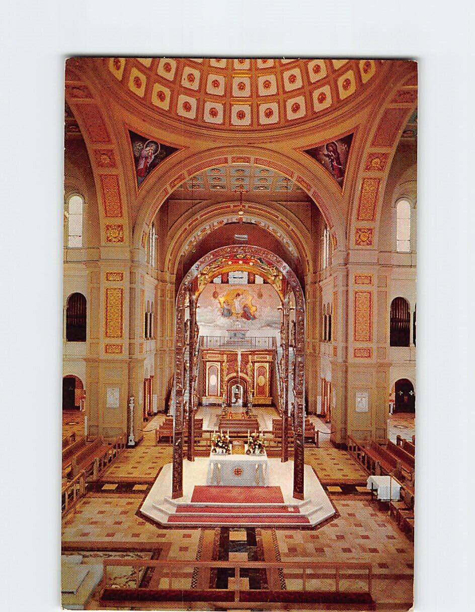 Postcard Main Altar Franciscan Monastery Washington DC