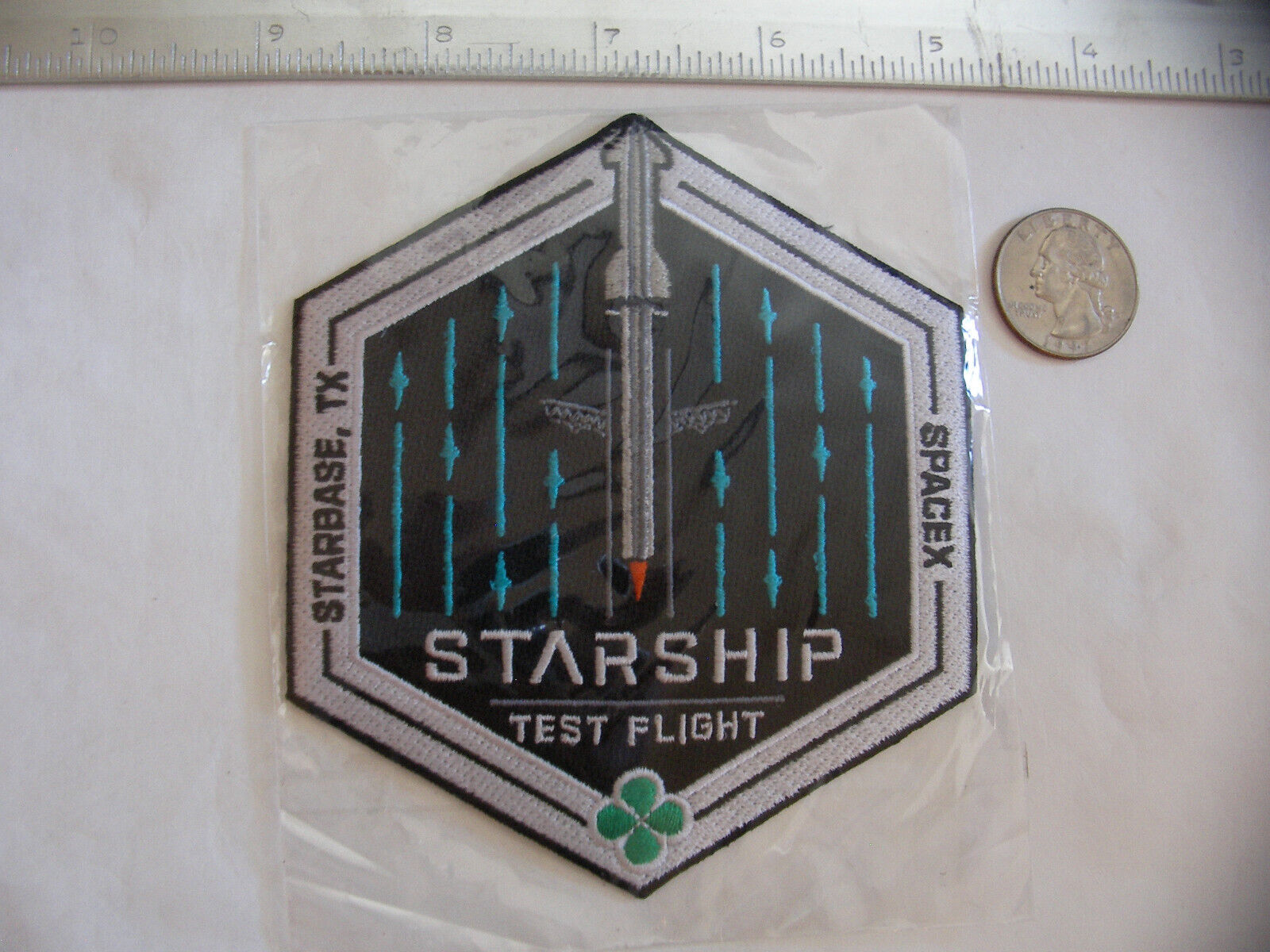 Authentic SpaceX Starship Test Flight Patch Original Packaging