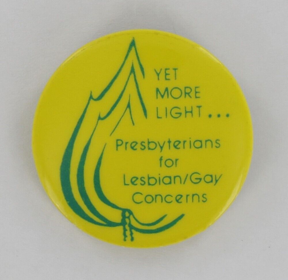 Presbyterians for Lesbian/Gay Concern 1979 Lincoln Park Church Chicago Rights