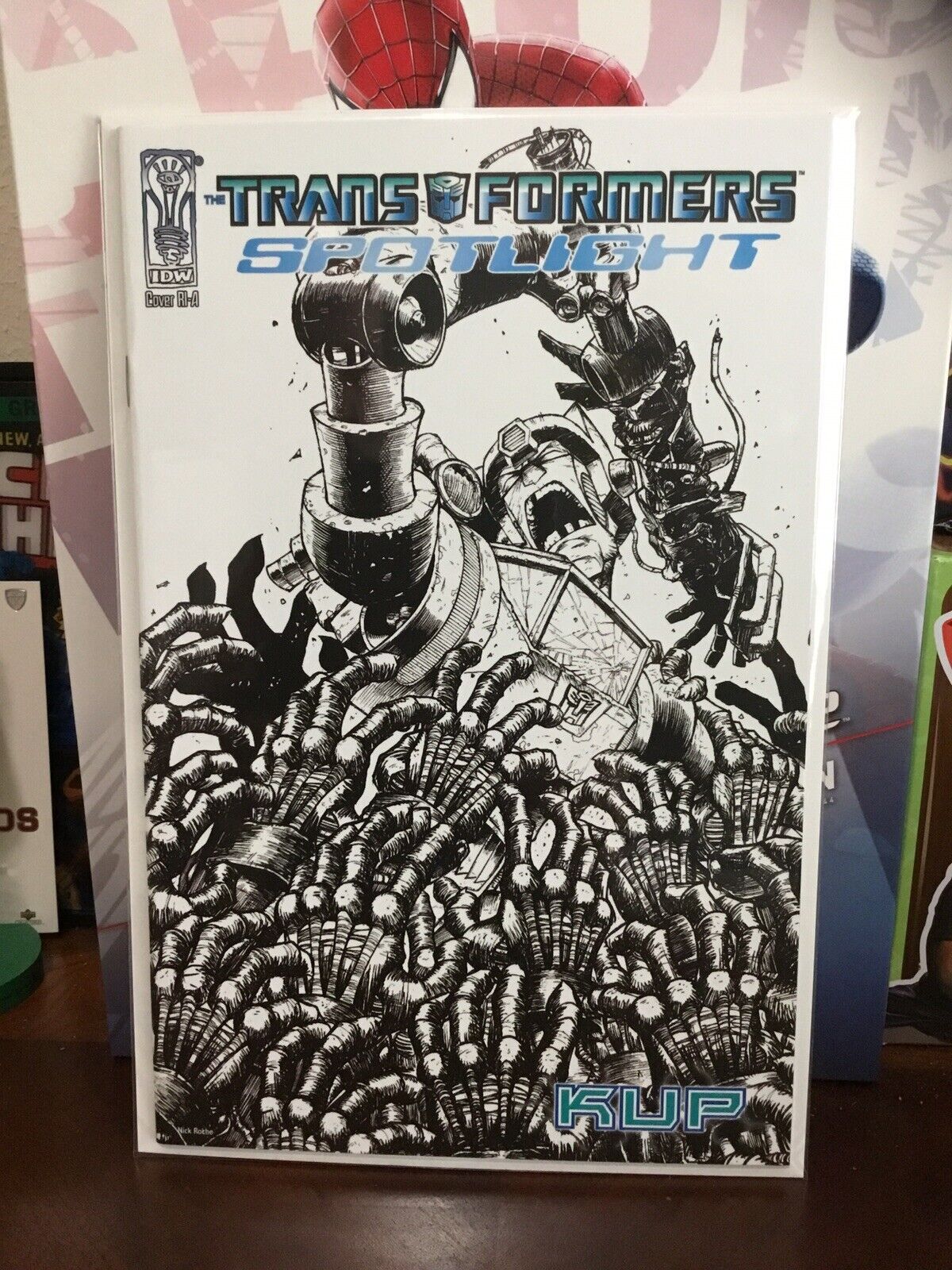 Transformers Spotlight Kup #1 NM RI-A Variant Cover IDW Comics Gemini Mailer