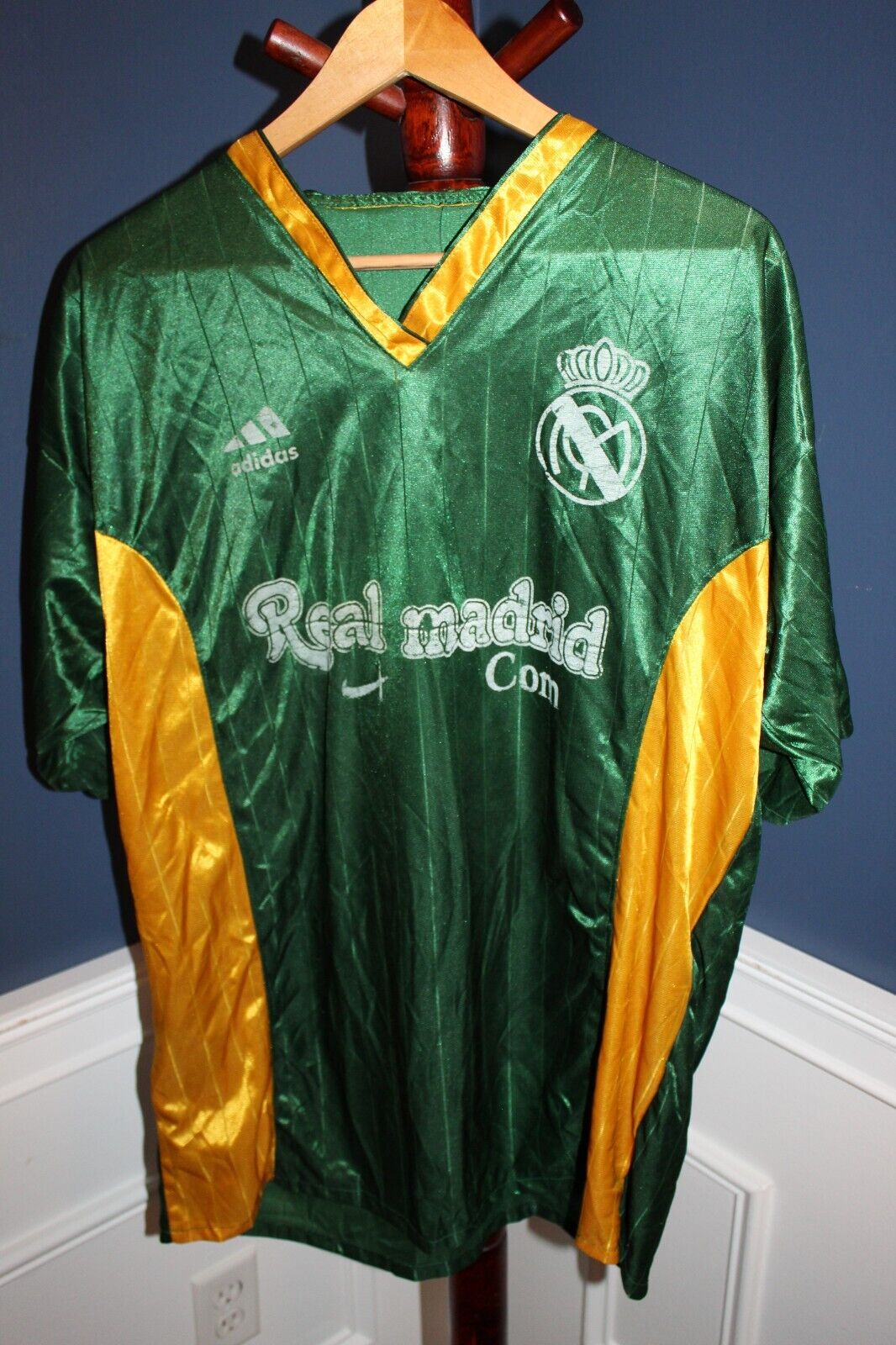 Original Pre 2003 Real Madrid Soccer/Football Jersey from Iraq, GI Bring Back