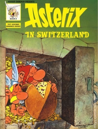 Asterix in Switzerland GN #1-REP FN 1995 Stock Image