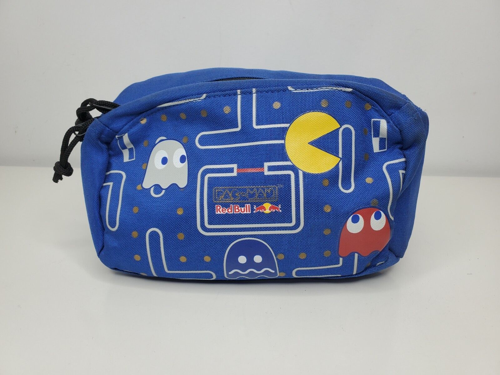 Pac Man Red Bull Collectible Fanny Pack Blue