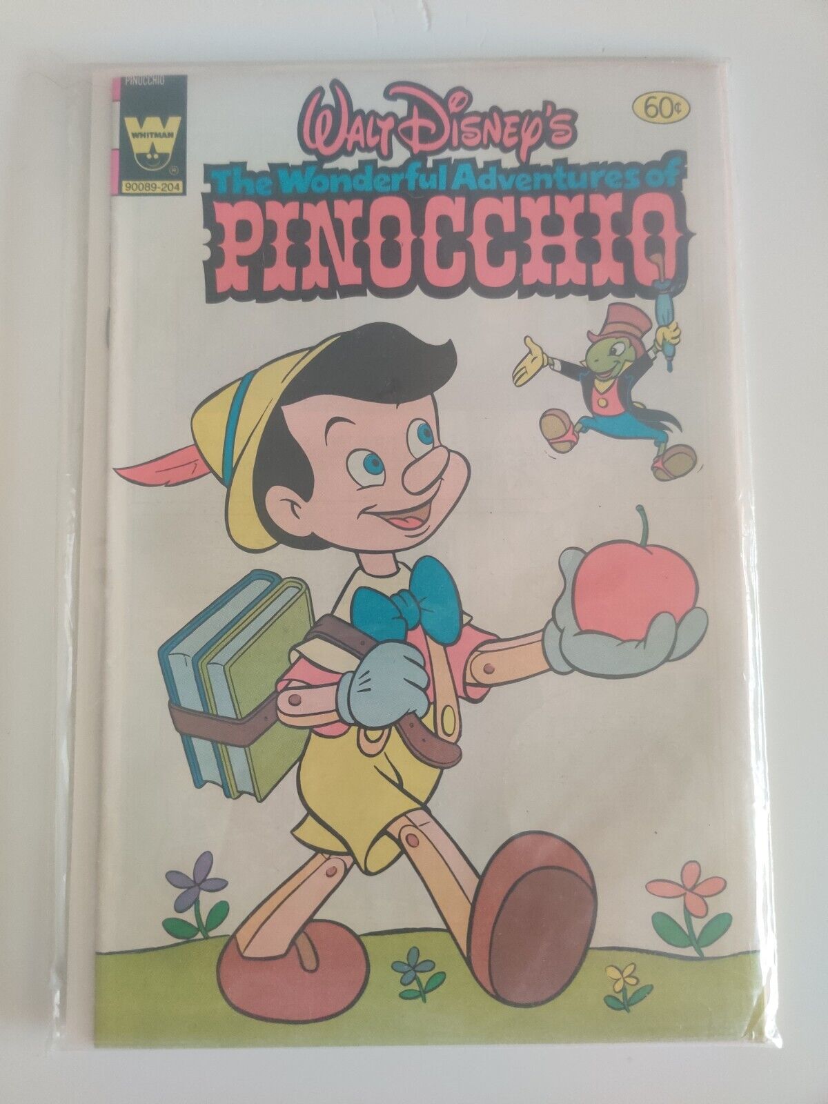 Walt Disney's The Wonderful Adventures of Pinocchio 90152-204, NM 1982 DISNEY 