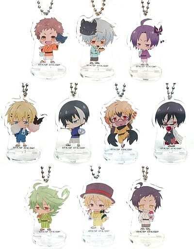 Acrylic Stand Set Of 10 Types Servamp Clear Pop A