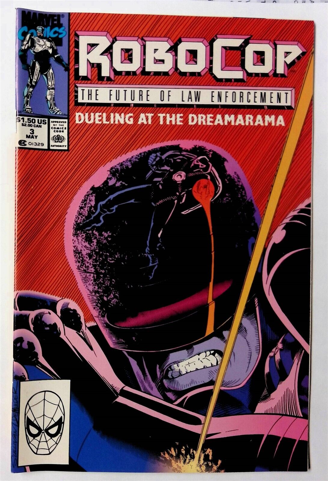 Robocop #3 (May 1990, Marvel) Vf-