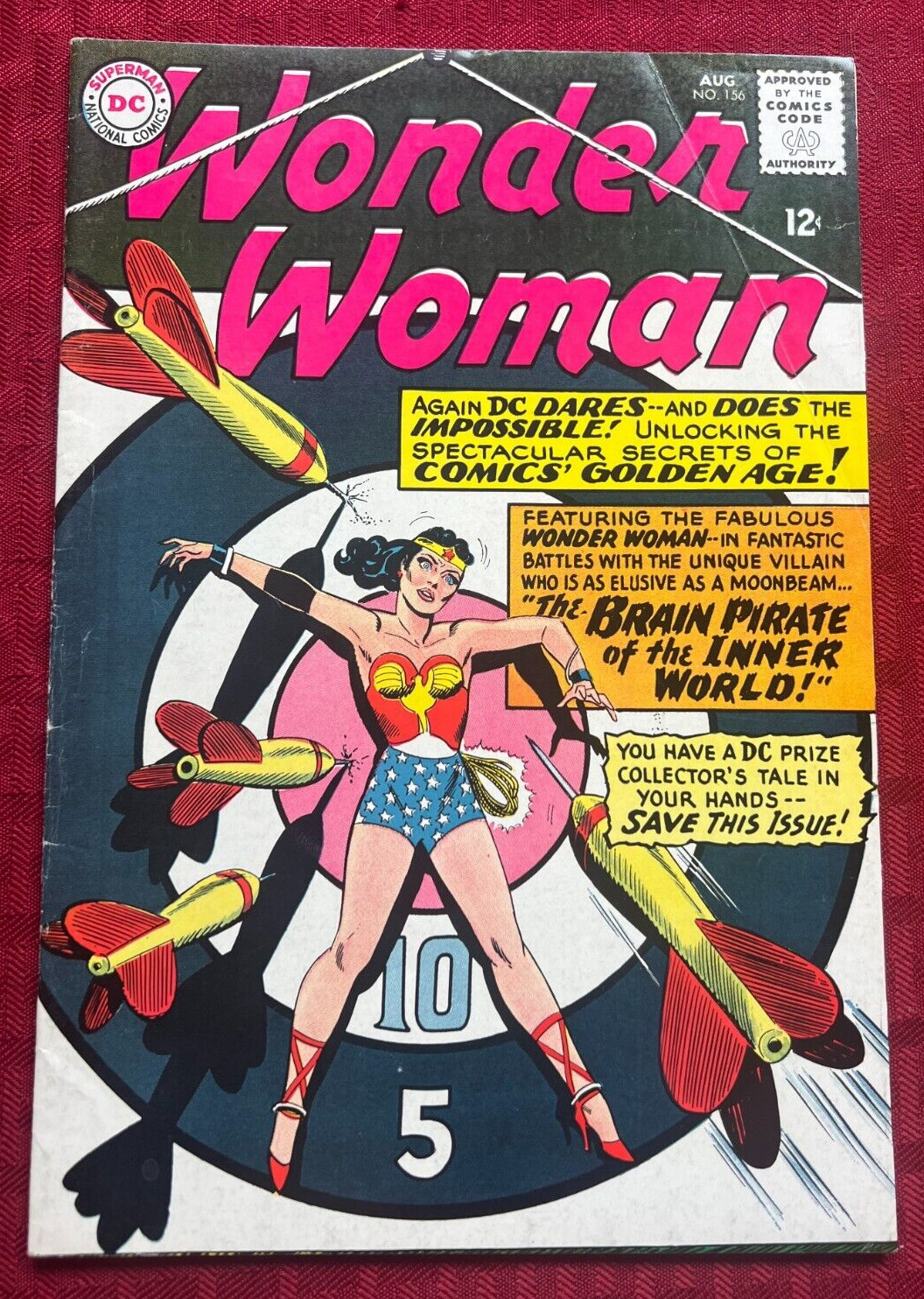 Wonder Woman (1942) #156 VG/FN (5.0) 1965 DC Ross Andru Cover/Art