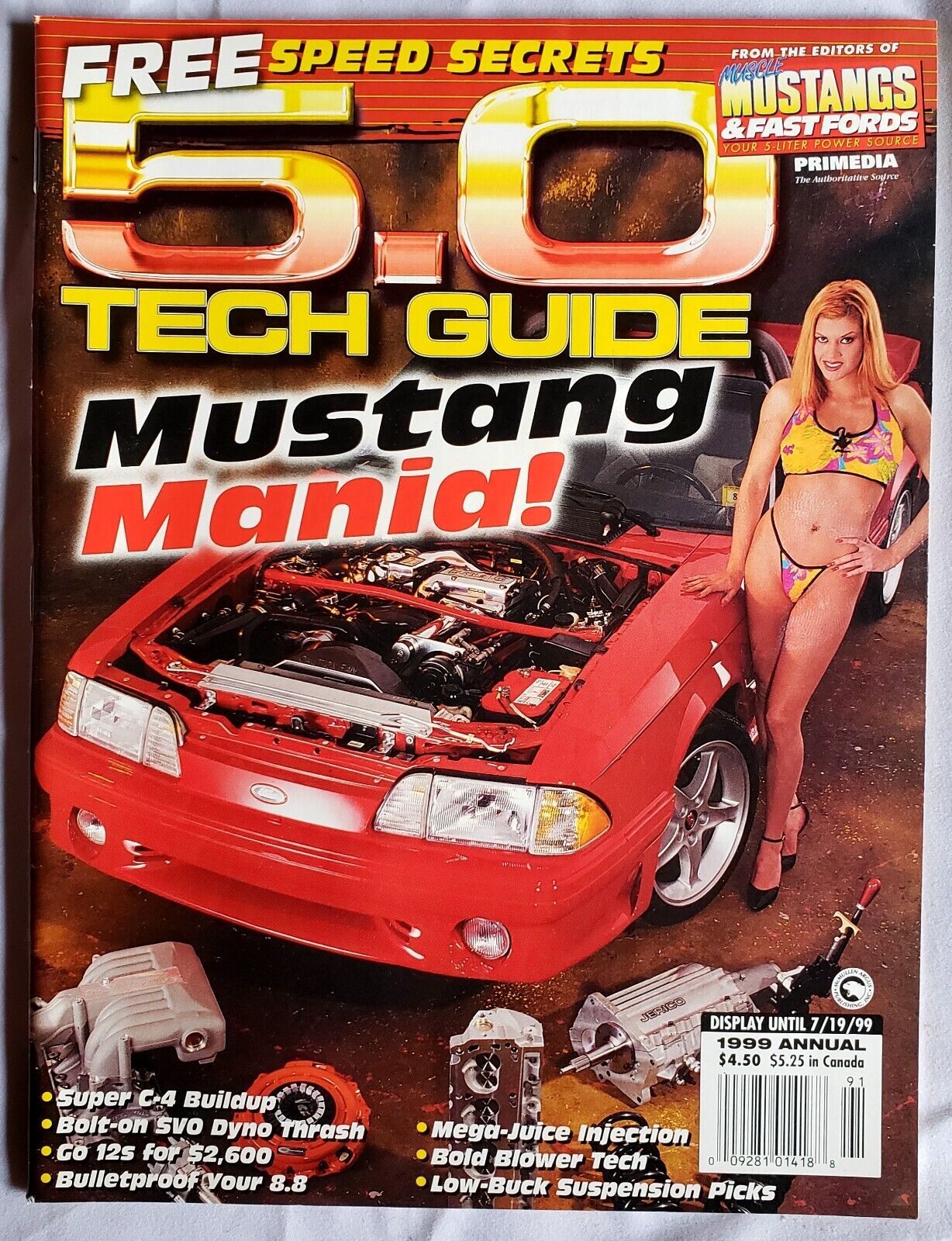 5.0 Mustang Tech Guide - 1999 Annual - Ford Auto Car Performance Magazine