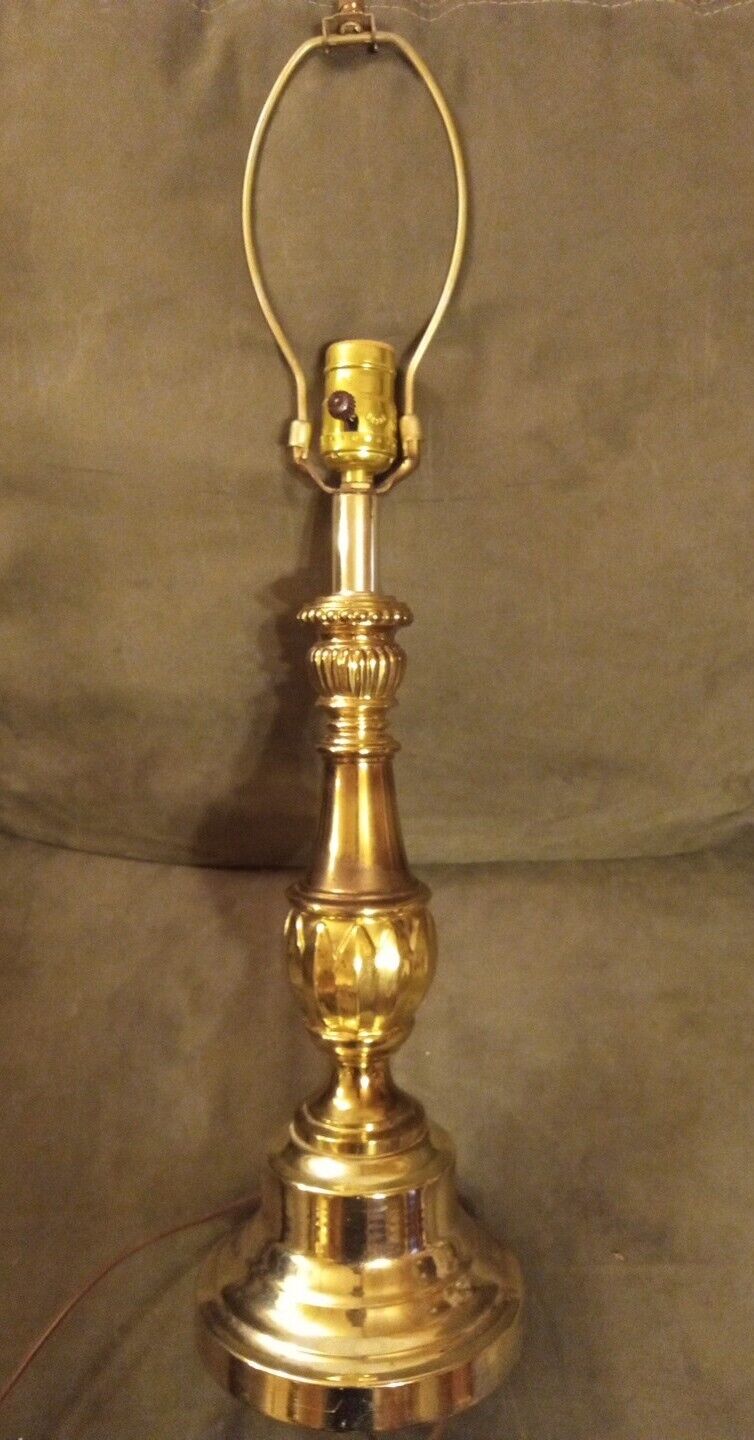 Vintage Stiffel Lamp Solid Brass