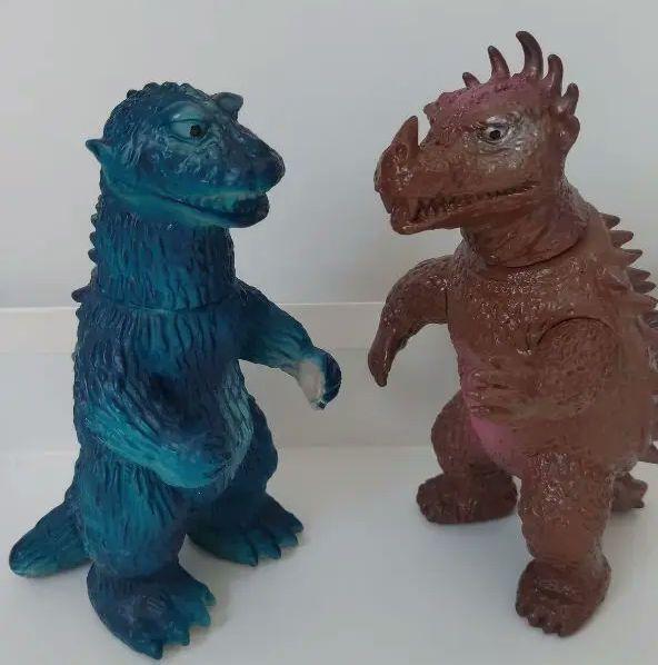 Bear Model All Monster Collection Godzilla Strikes Back Anguirus Soft Vinyl Set