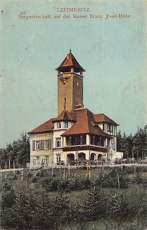 Czech Rep. - LITOMERICE Leitmeritz - Bergwirtschaft auf der Kaiser Franz Josef-H