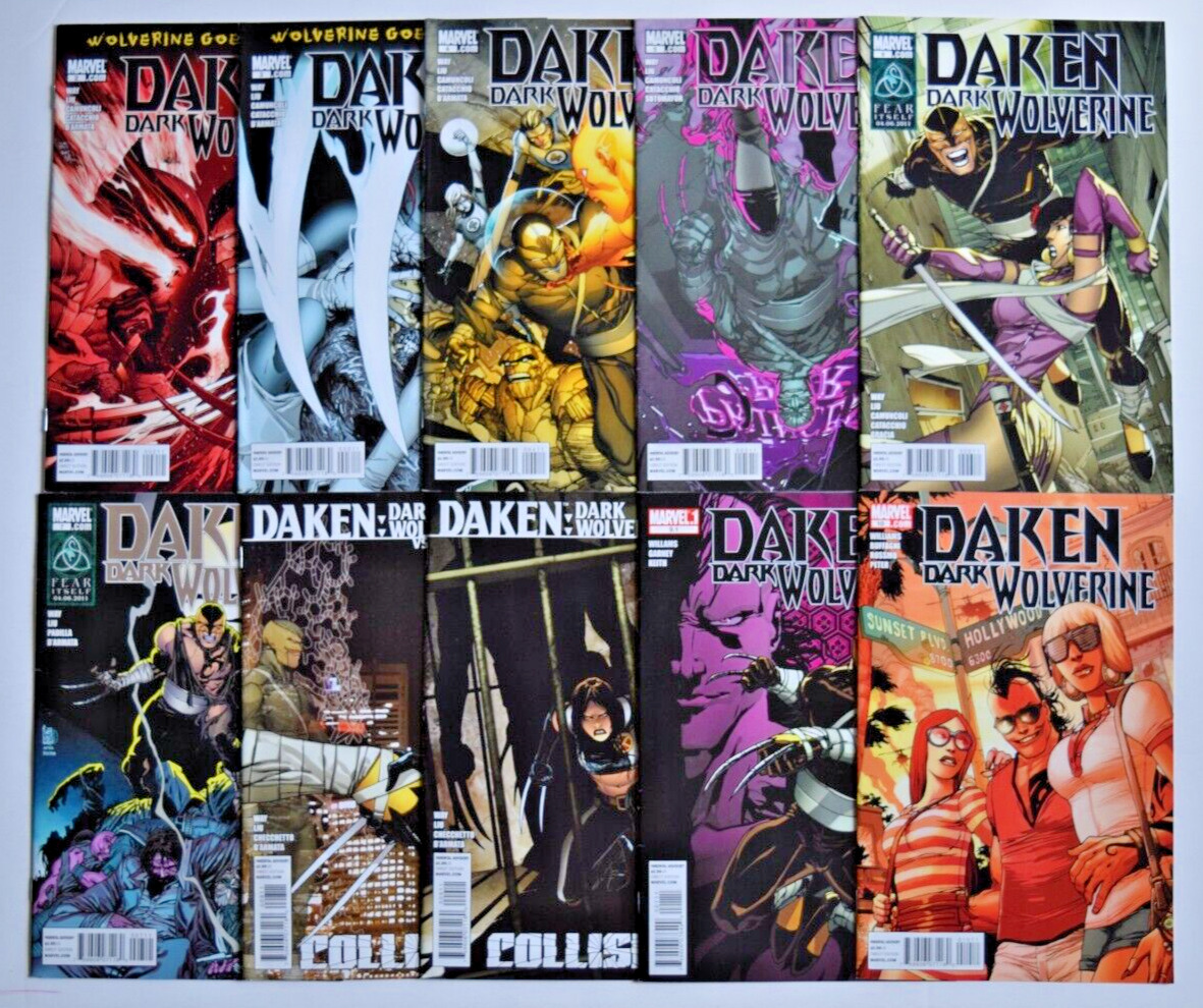 DAKEN DARK WOLVERINE (2010) 23 ISSUE COMIC RUN #2-23 MARVEL COMICS