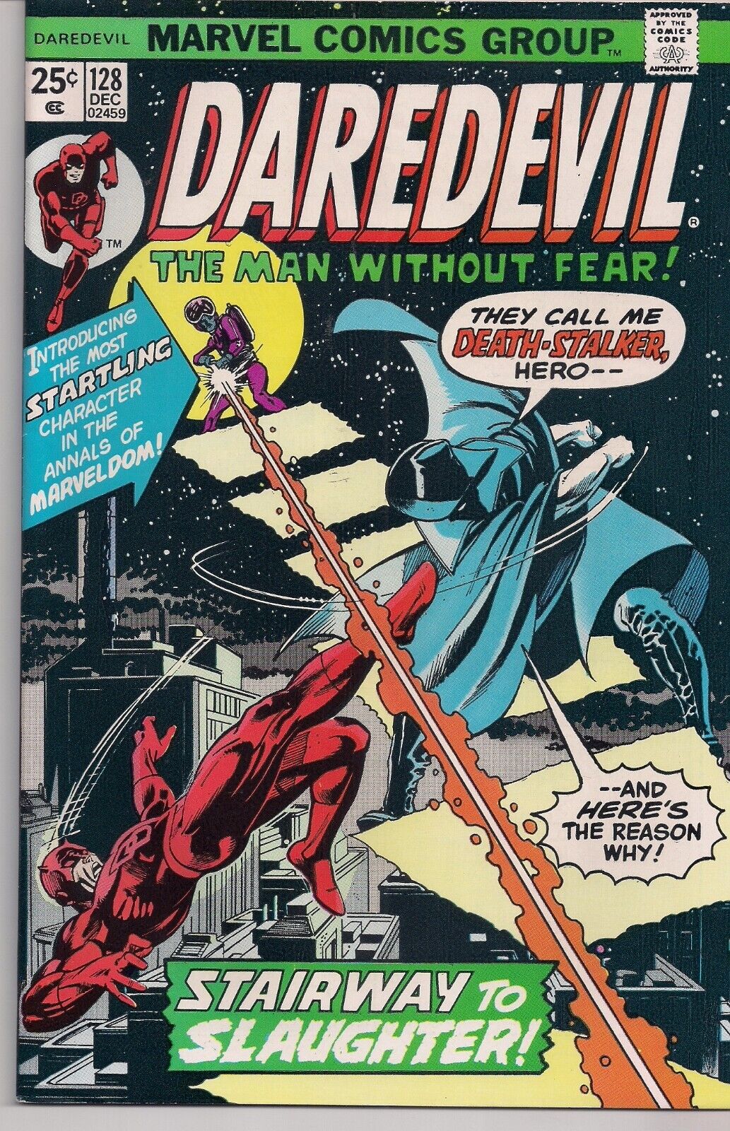 Daredevil #128 Marvel Comics 1975 FN/VF 7.0