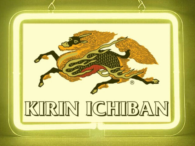 Kirin Beer Hub Bar Display Advertising Neon Sign