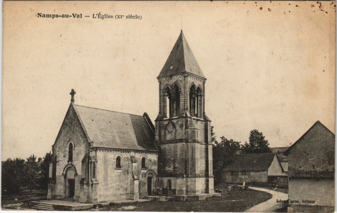 CPA Namps-au-Val - L\'Église (121161)