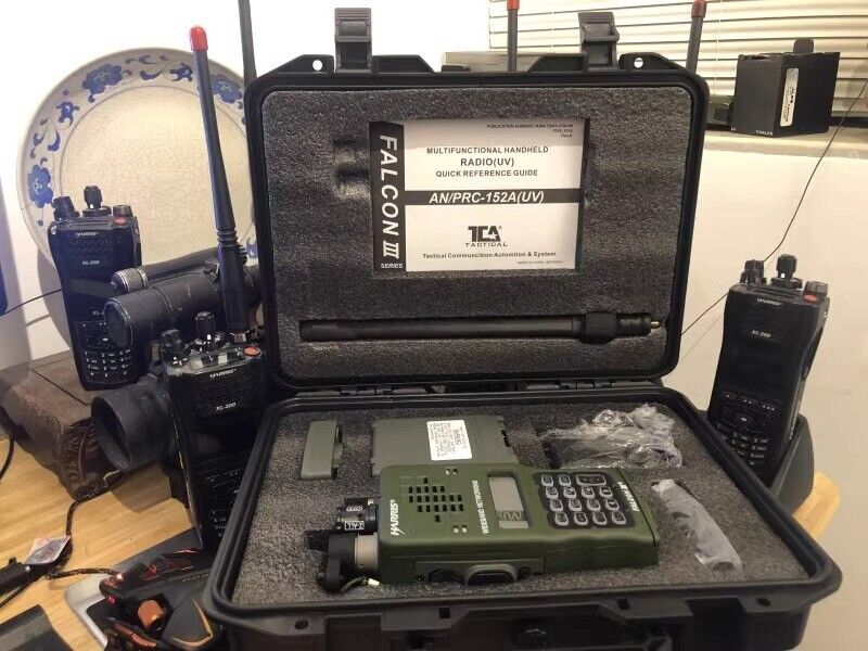 TCA AN/PRC-152A 15w MBITR MULTIBAND RADIO Tactical Aluminum Shell VHFUHF IN US