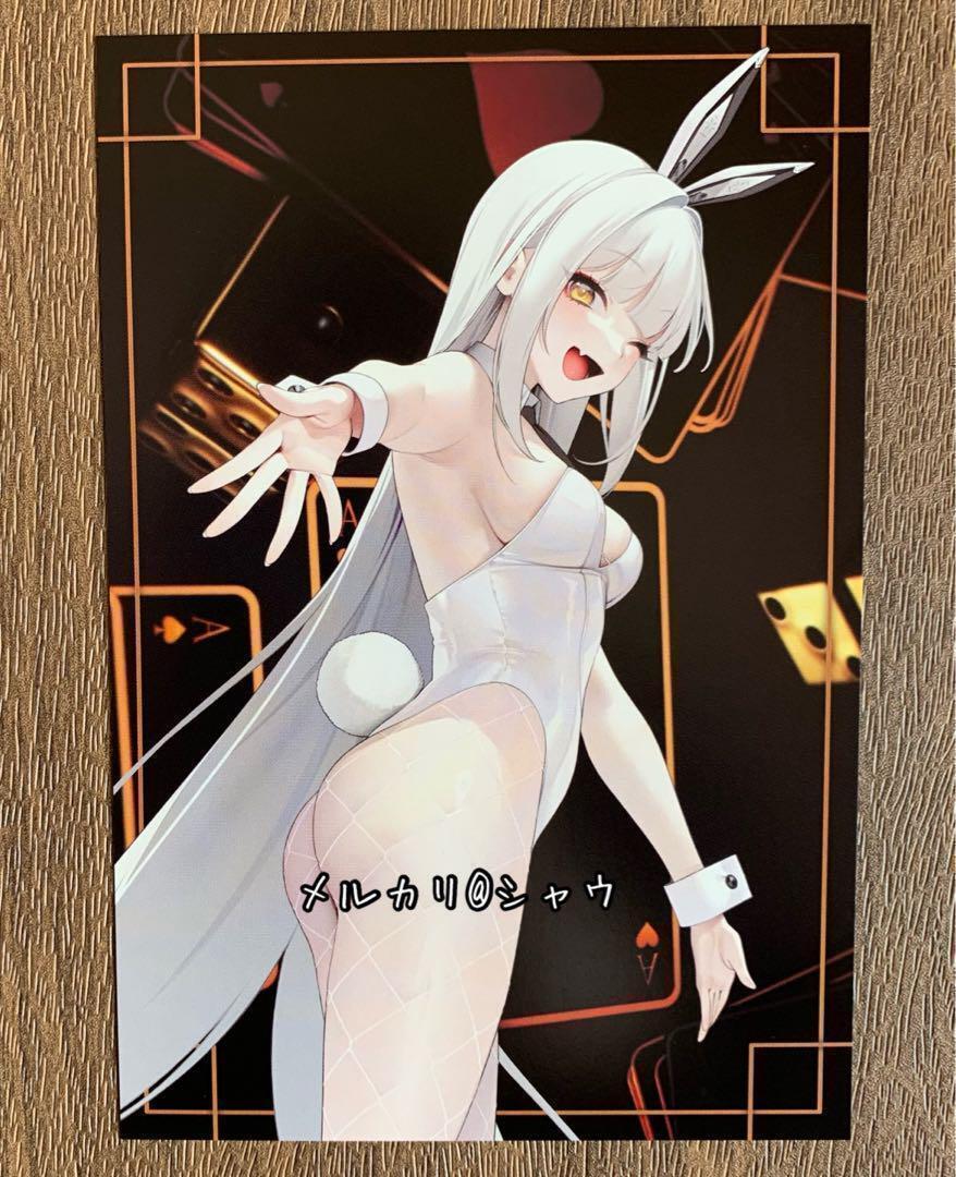 Blanc Postcard Goddess of Victory NIKKE Nike Bunny