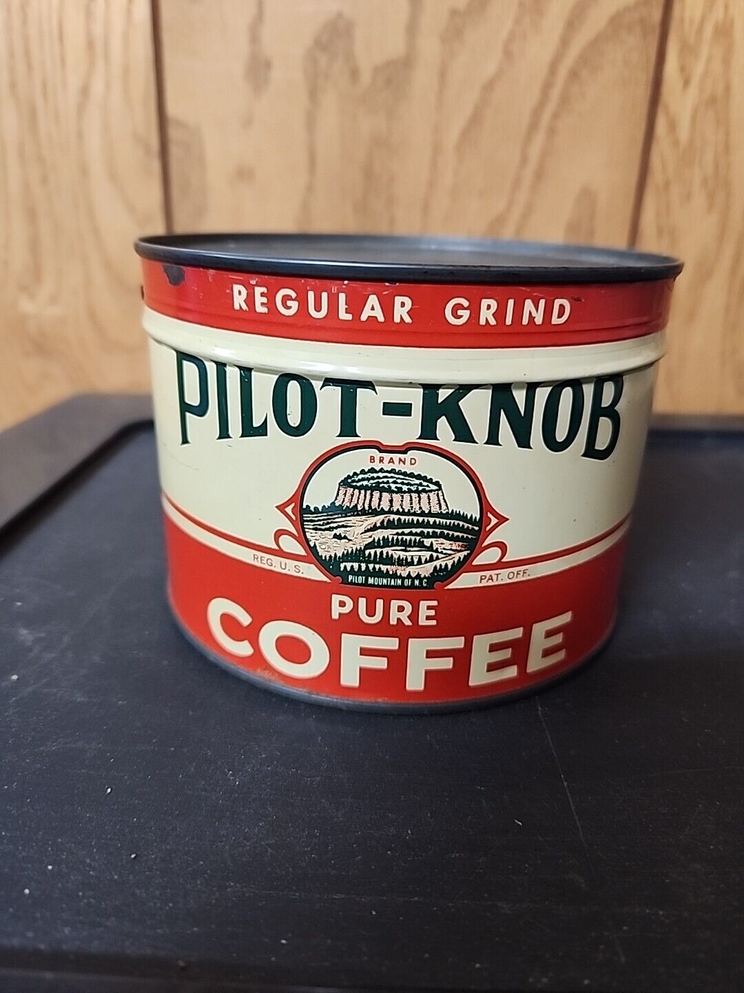 Vintage New Old Stock Pilot-Knob Pure Coffee 