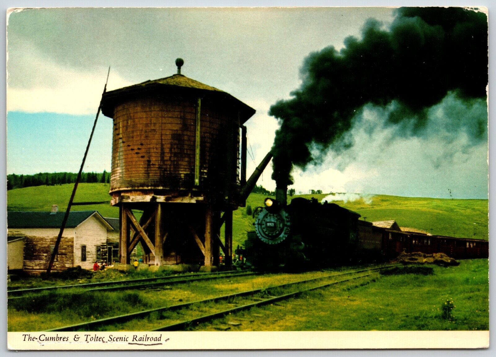 The Cumbres & Toltec Scenic Railroad - Postcard