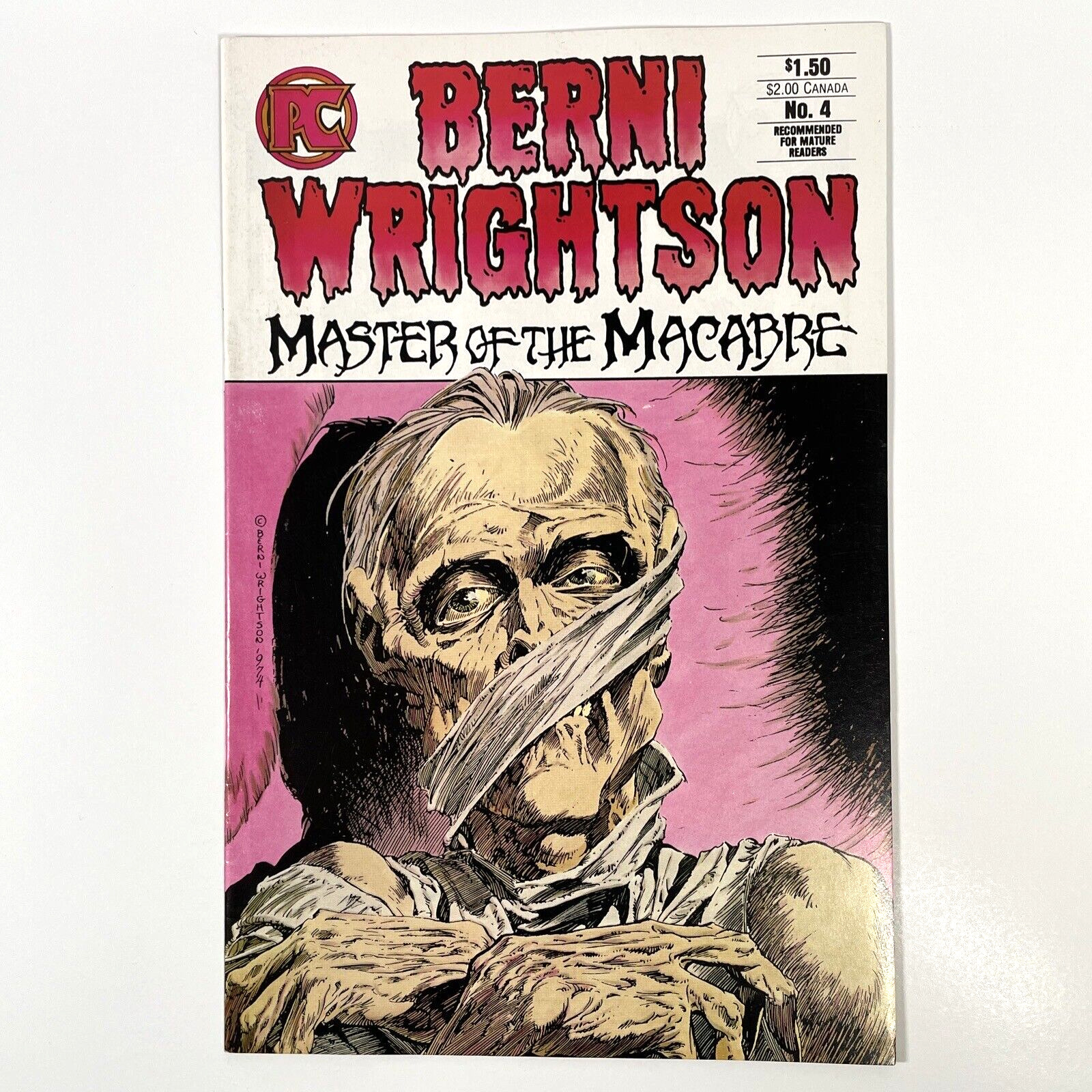 Berni Wrightson Master of the Macabre #4 Pacific Comics 1984