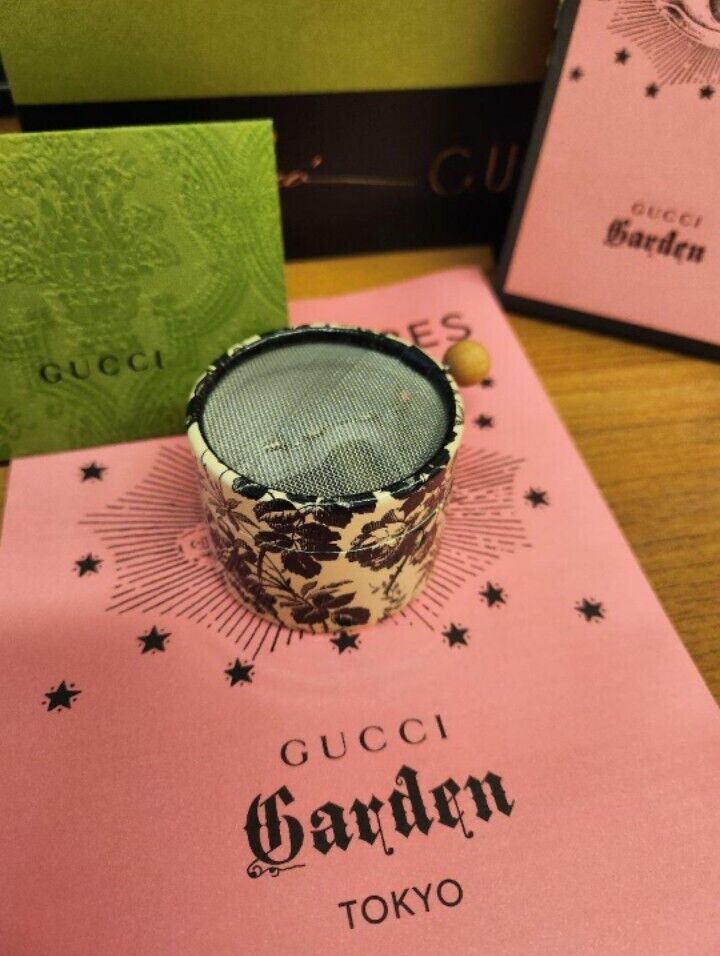 Gucci Garden Flower Music Box with Box Shopper Very Rare New