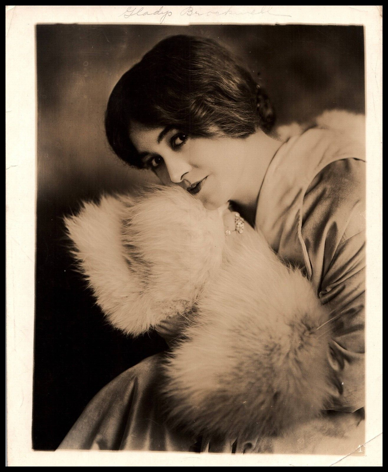 Witzel 1910s Gladys Brockwell Ethereal Juliet Strewn STYLISH PORTRAIT Photo 654