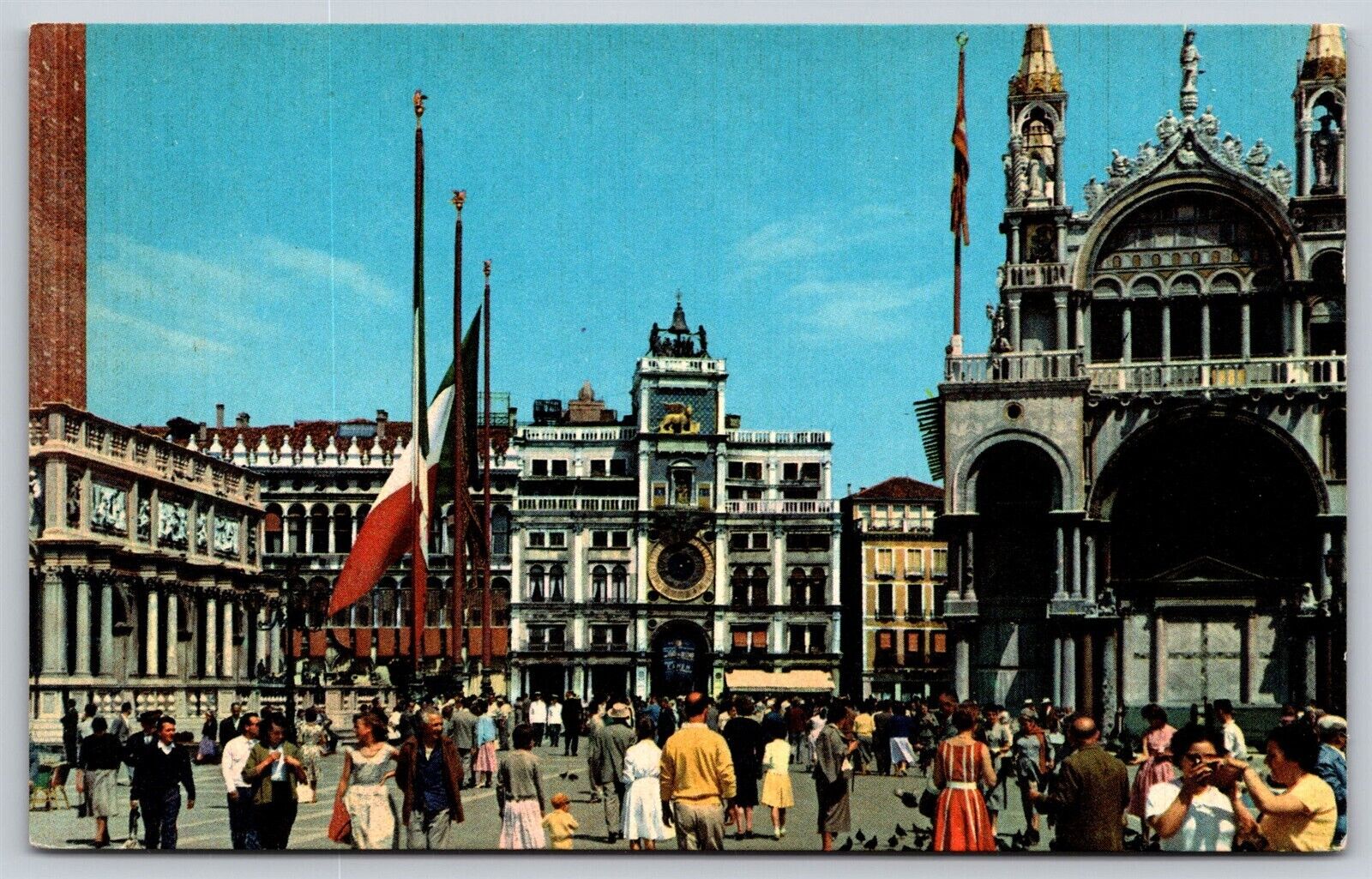 Postcard Venezia Clock Tower P186
