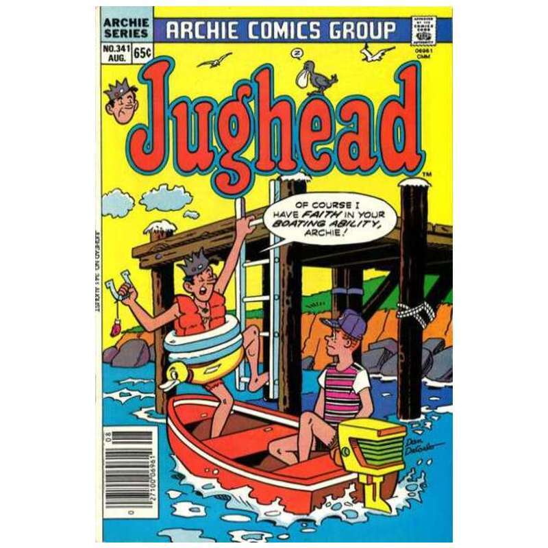 Jughead #341  - 1965 series Archie comics NM minus Full description below [q{