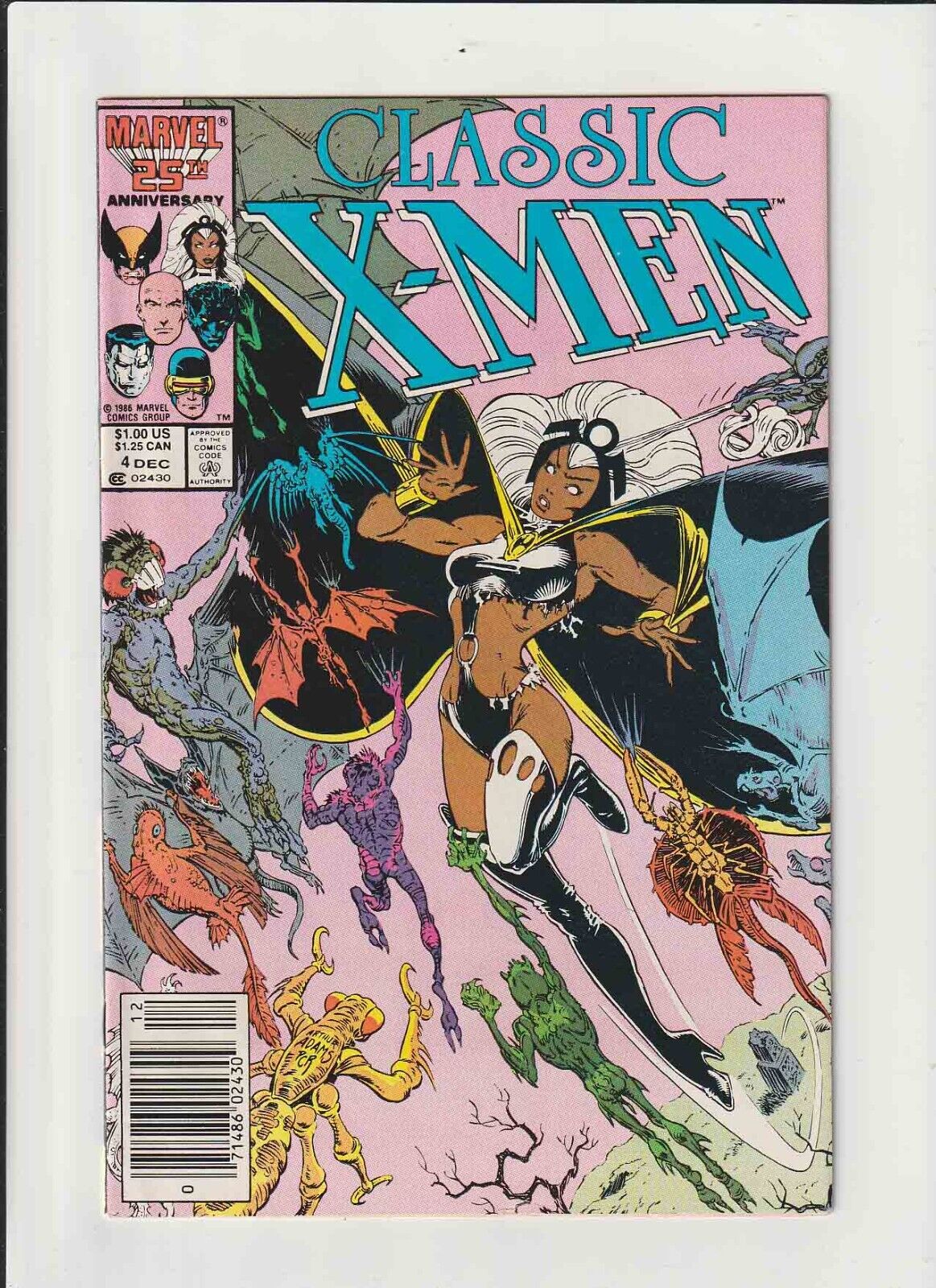 Classic X-Men #4 (1986) Arthur Adams and P. Craig Russell Cover