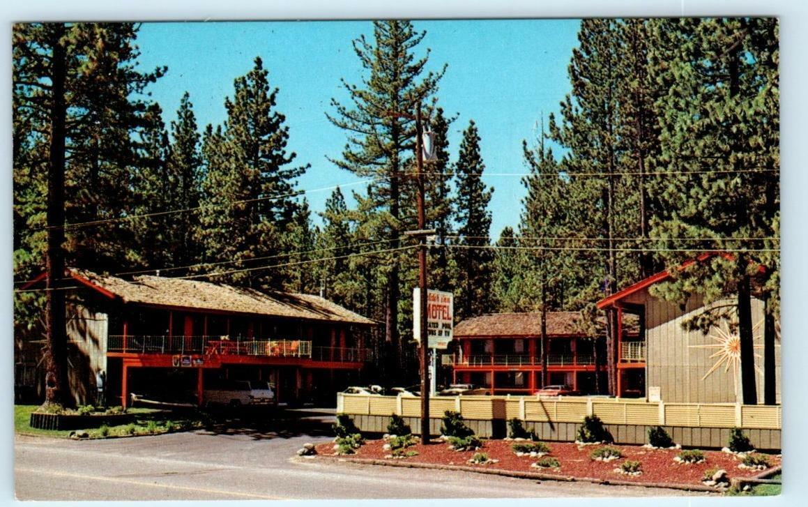 SOUTH LAKE TAHOE, California CA ~ Roadside ALDER INN MOTEL c1960s Postcard