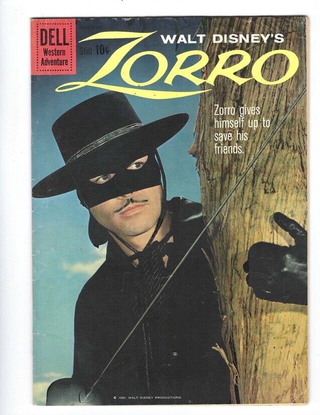 Walt Disney's Zorro #10 Dell 1960 Flat tight and glossy FN/VF Combine Shipping