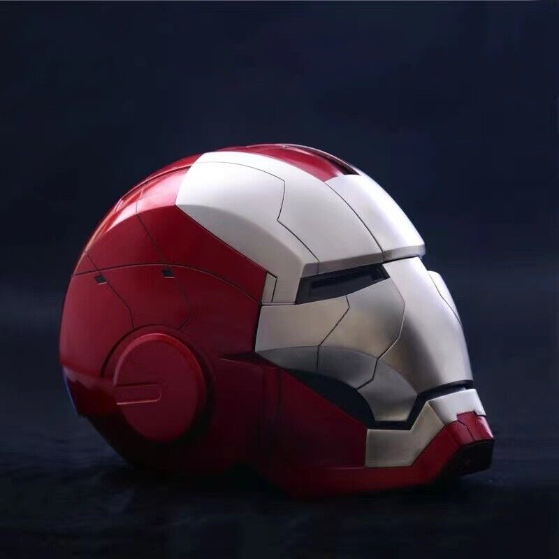 Avengers Iron Man Helmet MK5 1/1 Voice-Controlled Transform Prop Wearable Stock