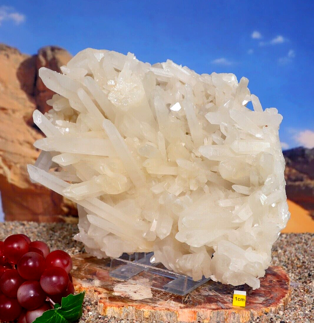 Huge Quartz Rock Crystal Cluster Himalayan - Natural Healing Raw Mineral 2530g