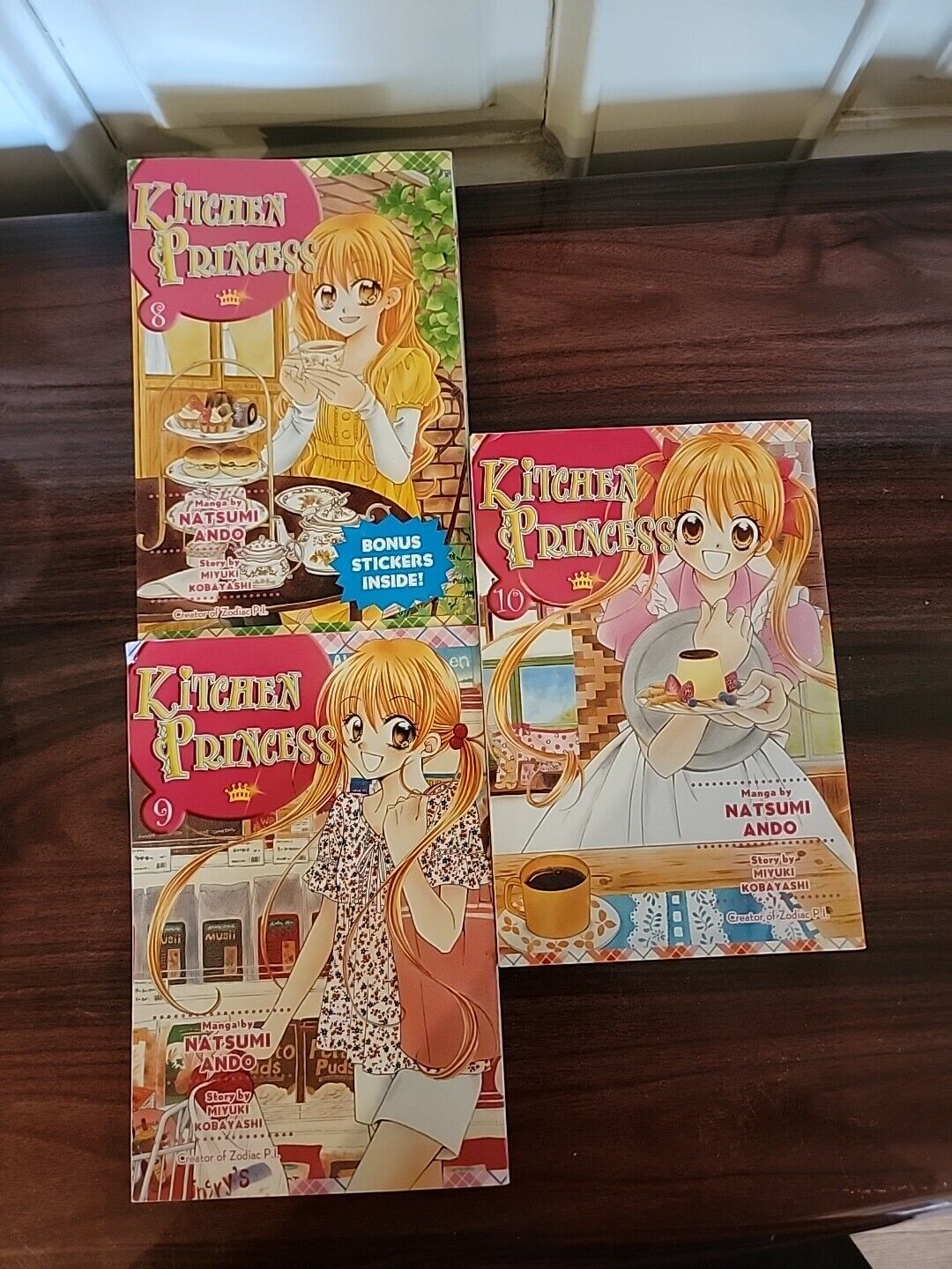 Kitchen Princess Manga Books  8-10 Natsumi Ando Miyuki Kobayashi