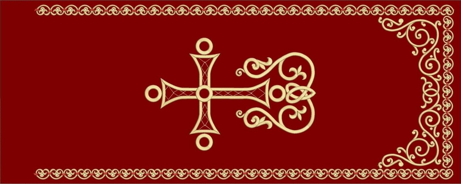 Orthodox Church  analogian cover dark red