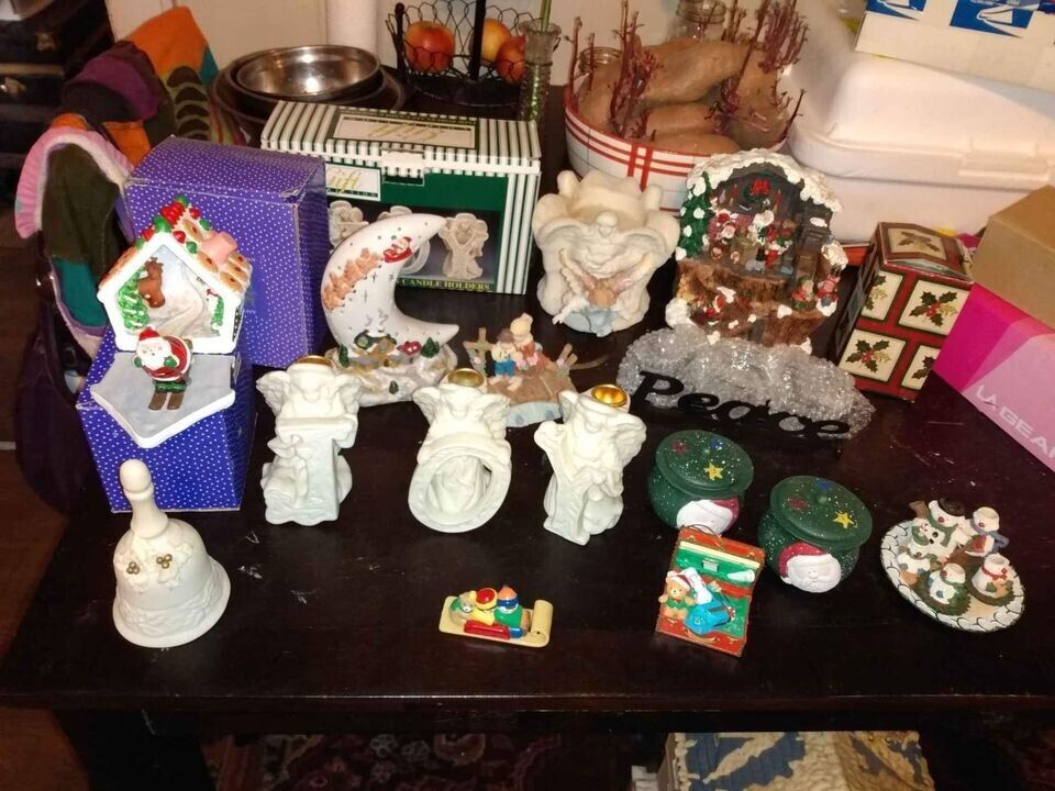 15 Piece Collectable Christmas Decorations Lot 2