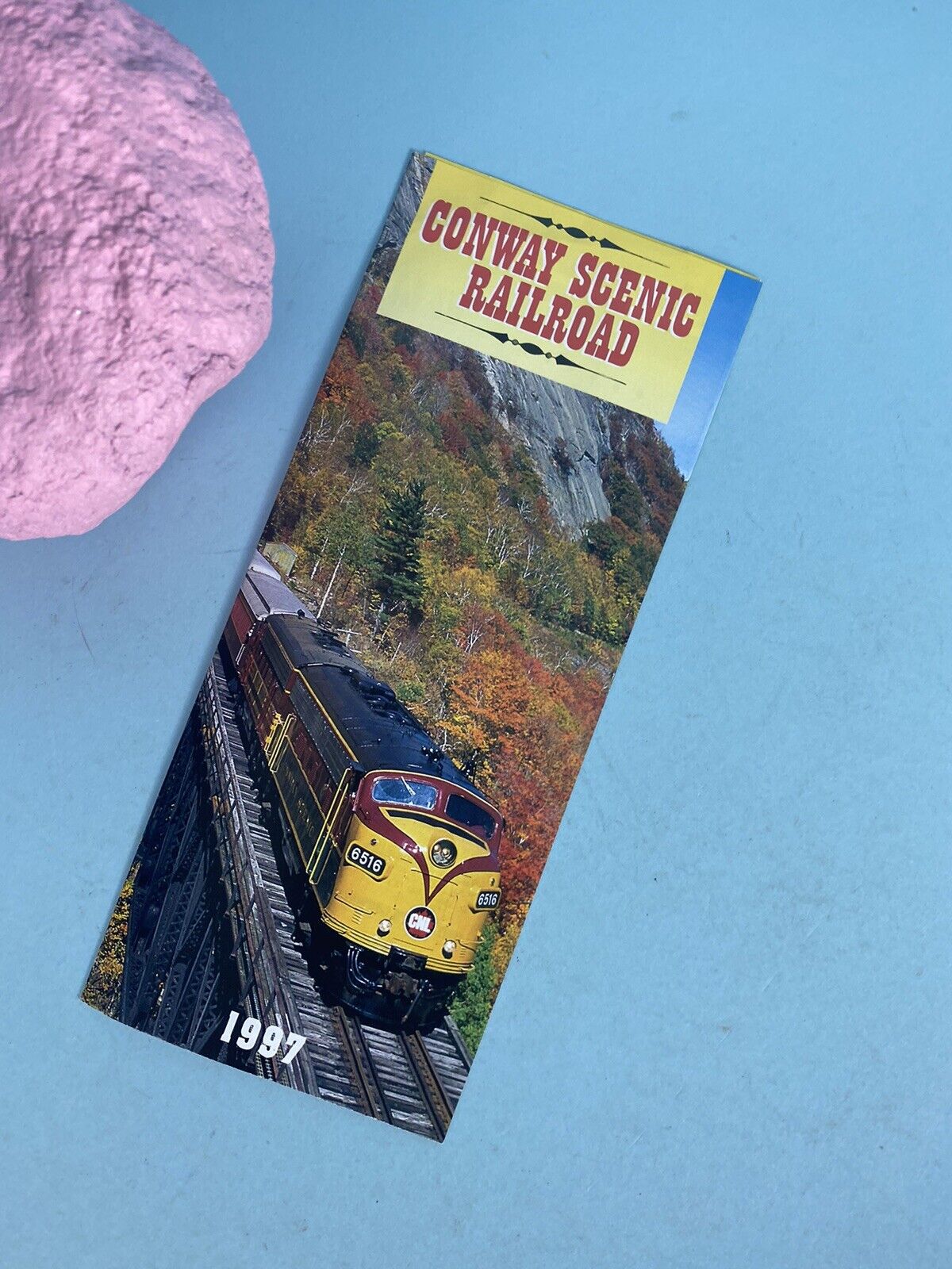 1997 Conway Scenic Railroad Brochure North Conway, NH