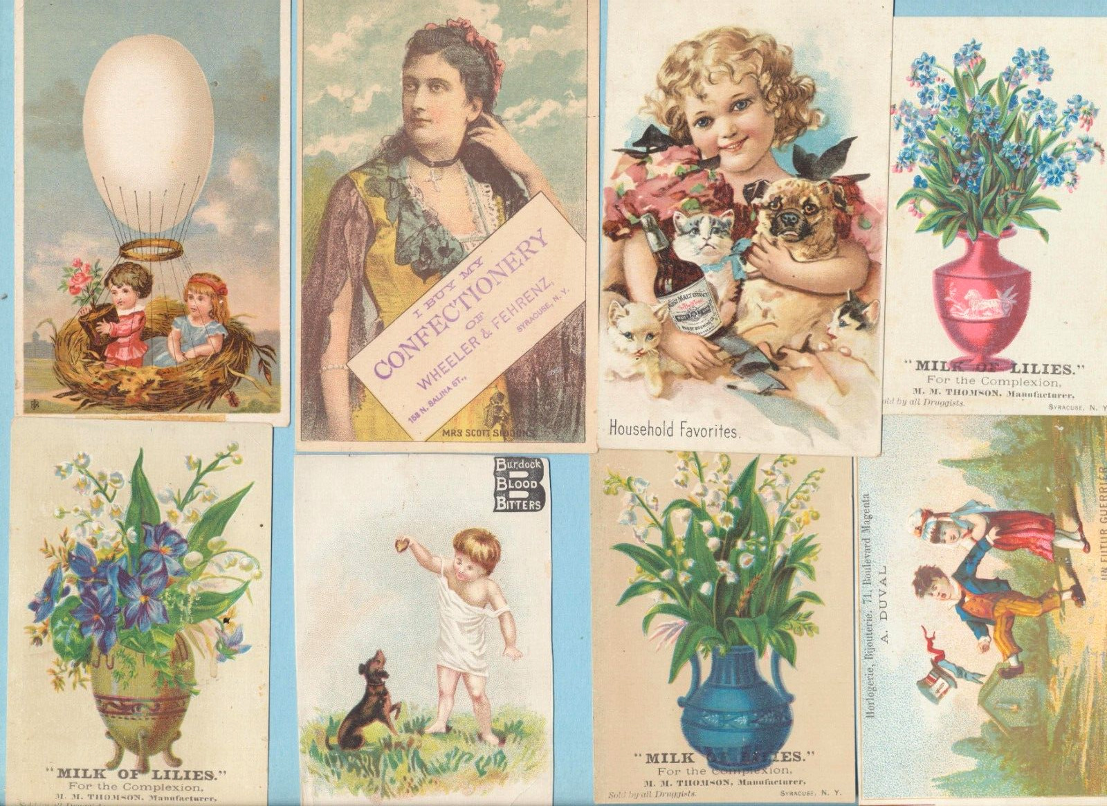 17 Wonderful Victorian Trade Cards  Advertising   