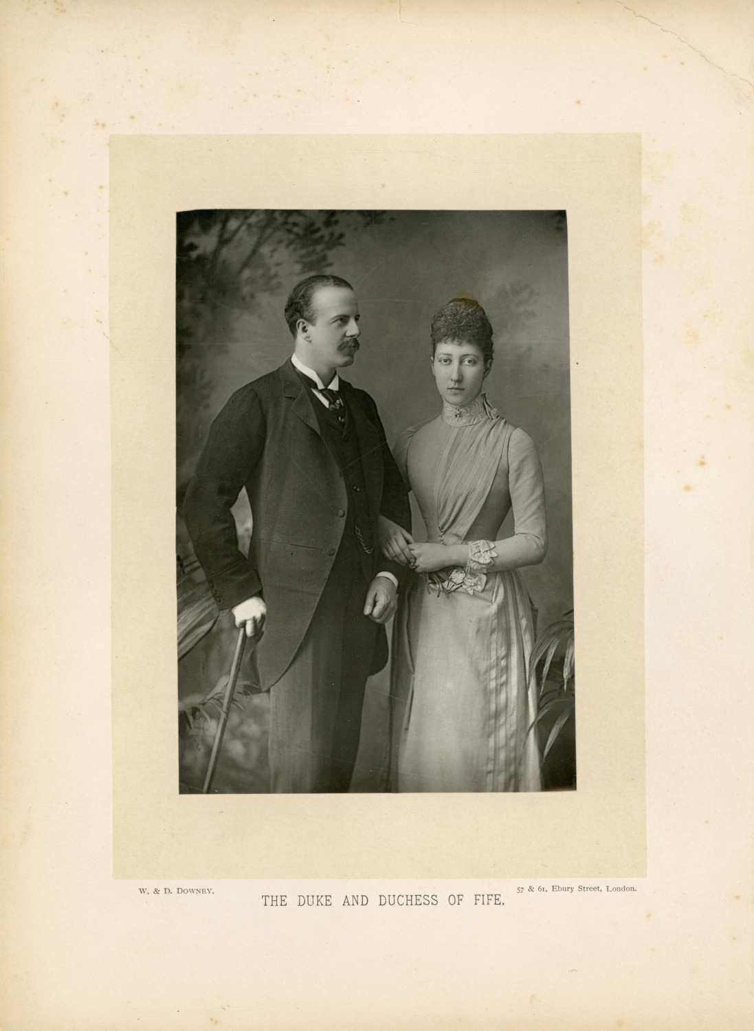 W&D Downey, London, Alexander-William-George Duff (1849-1912) and his wife Lo