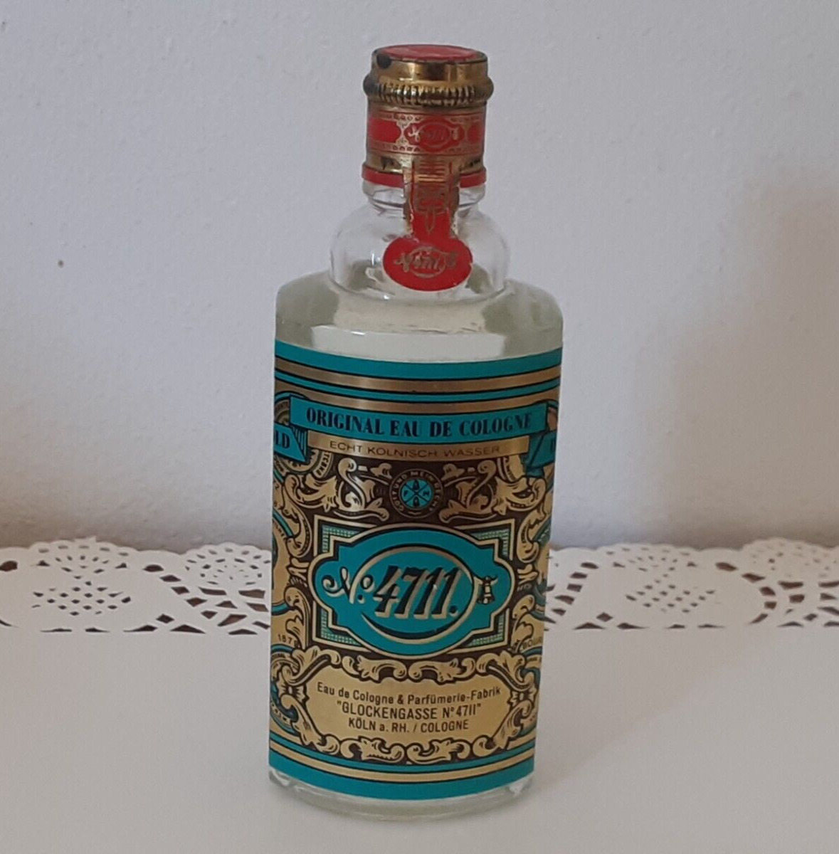 Vintage ECHT KOLNISCH WASSER 4711 Original Eau De Cologne 1.7 Fl Oz 50 ml Sealed
