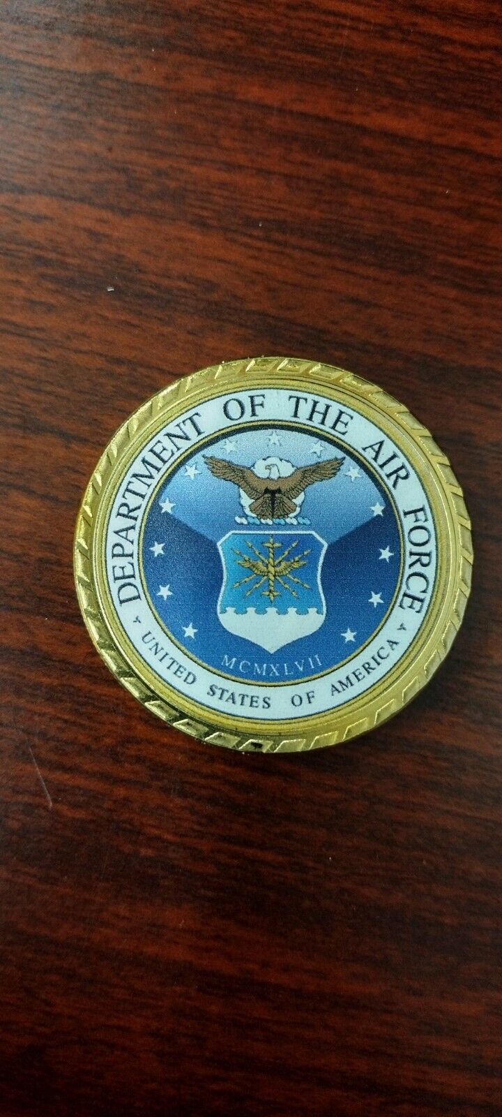 Department Of The Air Force Coin