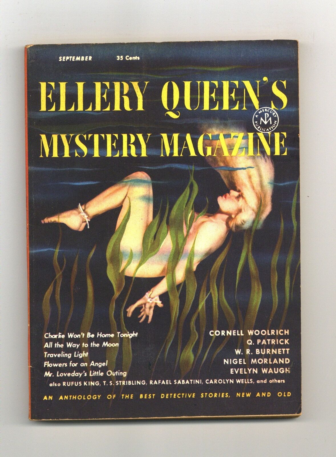 Ellery Queen's Mystery Magazine Vol. 18 #94 VG+ 4.5 1951